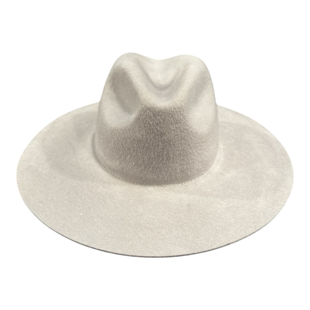 Free People Wool Cowboy Floppy wide brim hat NWT